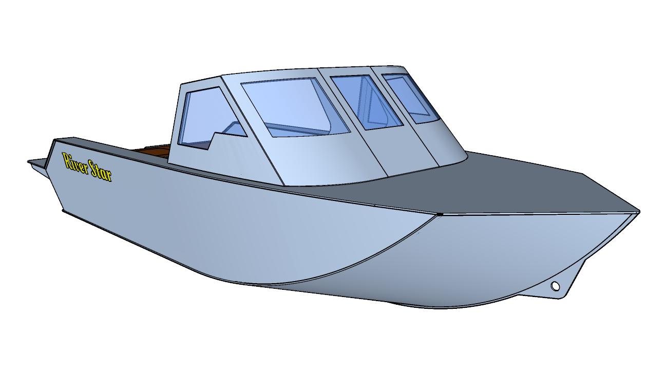 Лодка АКЛ из ПНД