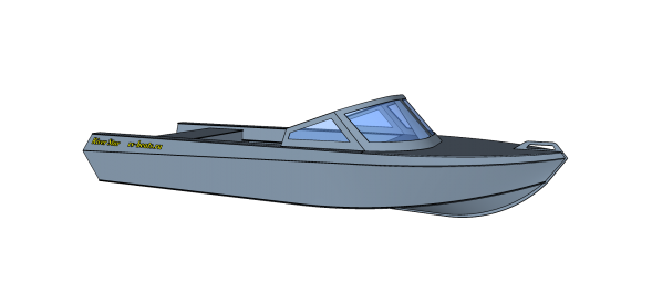 Лодка Крым из ПНД